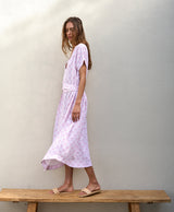 Cheesecloth Open Front Kaftan