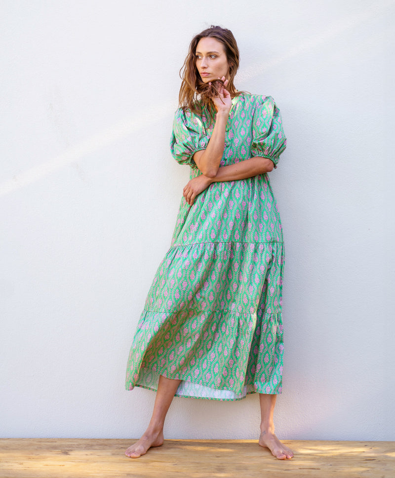 Nellie Dress - Green